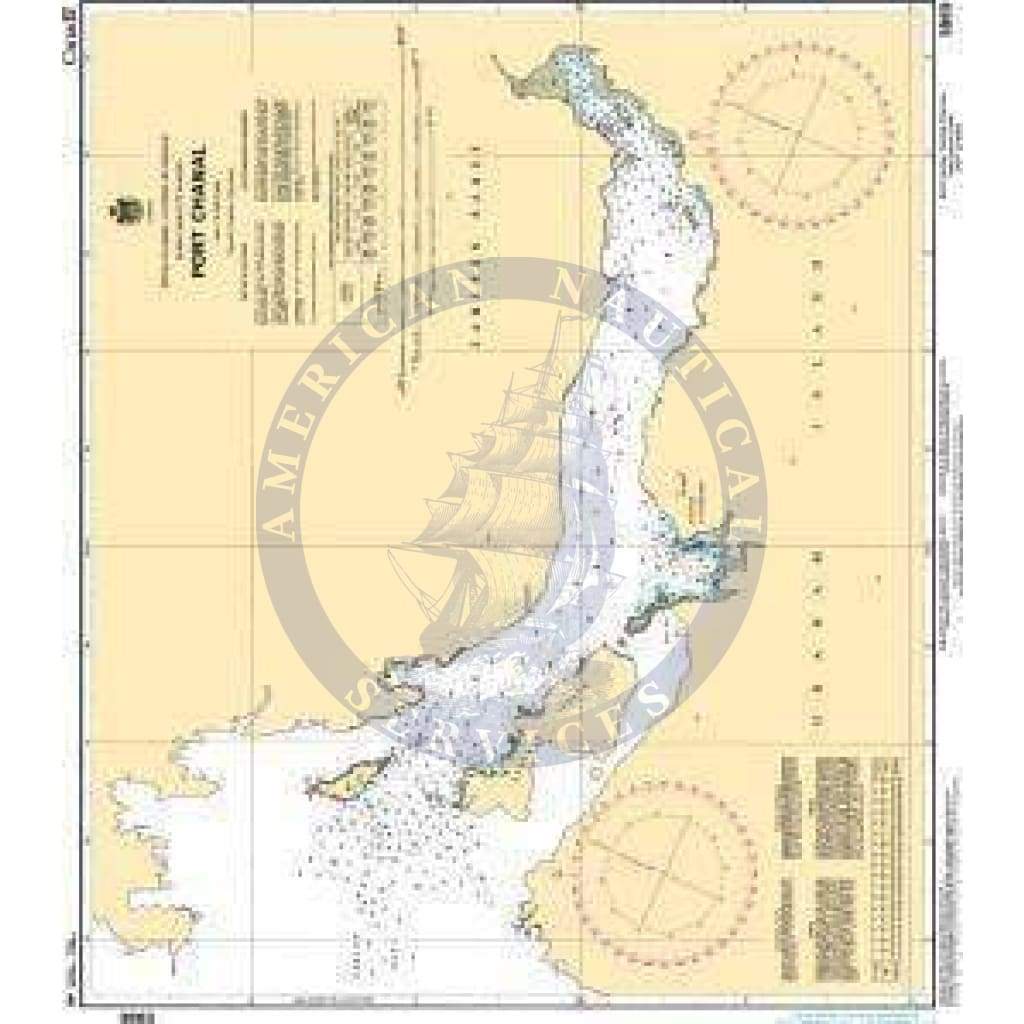 CHS Nautical Chart 3863: Port Chanal