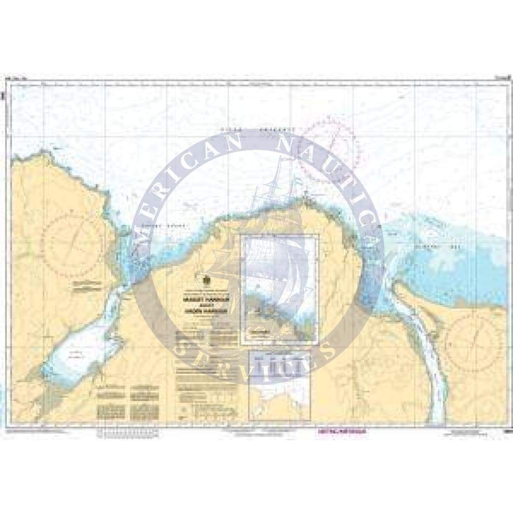 CHS Nautical Chart 3892: Masset Harbour and/et Naden Harbour