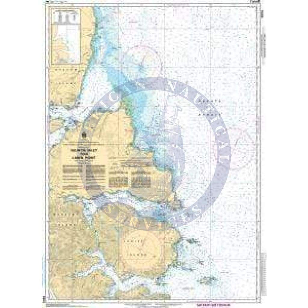 CHS Nautical Chart 3894: Selwyn Inlet to/à Lawn Point