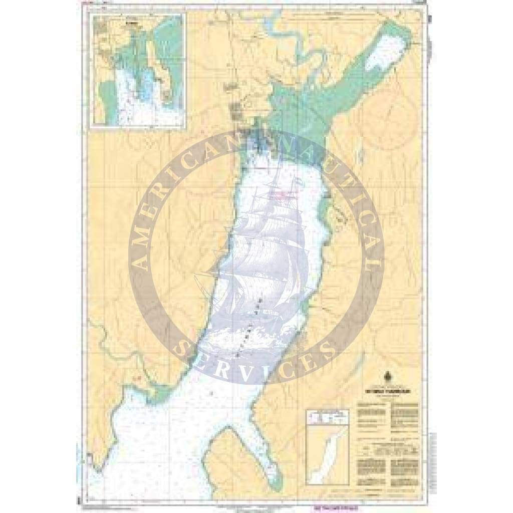 CHS Nautical Chart 3908: Kitimat Harbour