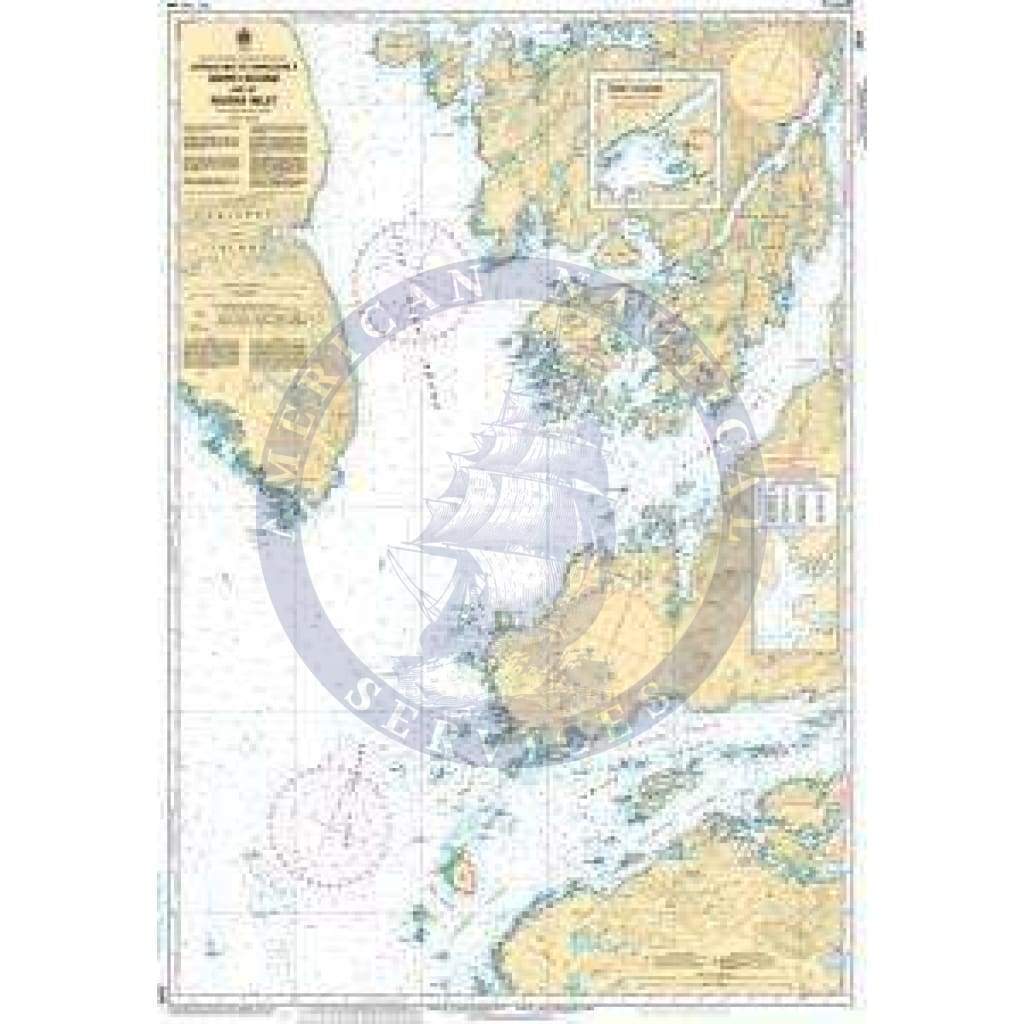 CHS Nautical Chart 3934: Approaches to/Approches à Smith Sound and/et Rivers Inlet