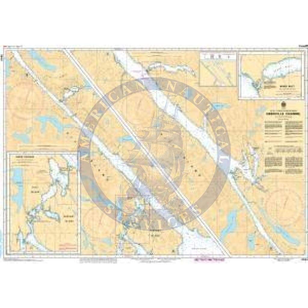 CHS Nautical Chart 3946: Grenville Channel