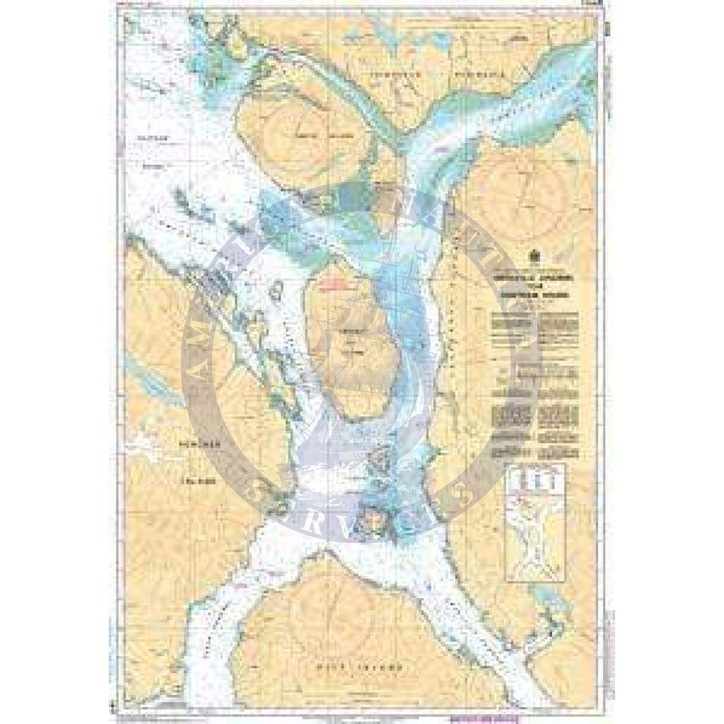 CHS Nautical Chart 3947: Grenville Channel to/à Chatham Sound