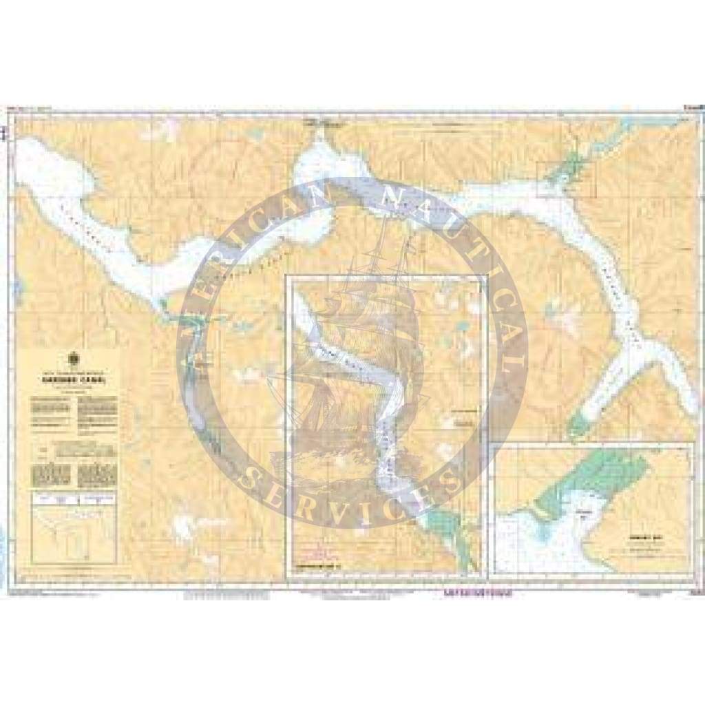 CHS Nautical Chart 3948: Gardner Canal