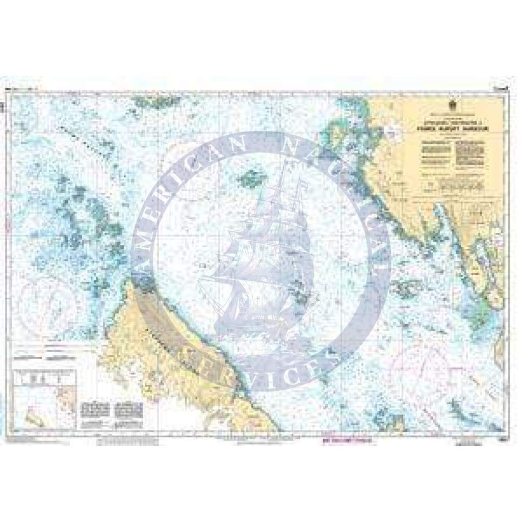 CHS Nautical Chart 3957: Approaches to/Approches à Prince Rupert Harbour