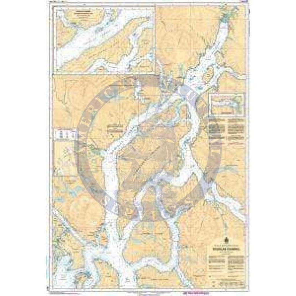 CHS Nautical Chart 3977: Douglas Channel