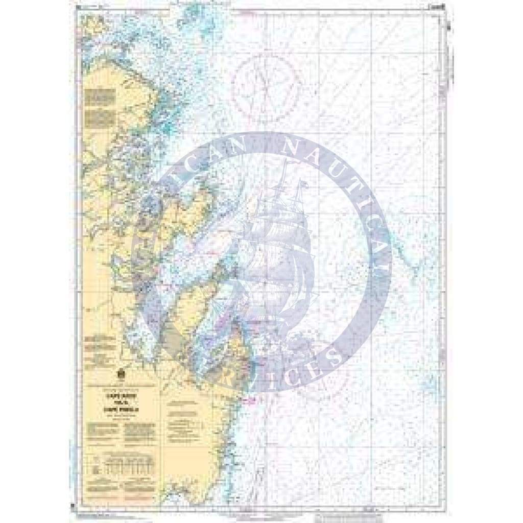 CHS Nautical Chart 4017: Cape Race to/à Cape Freels