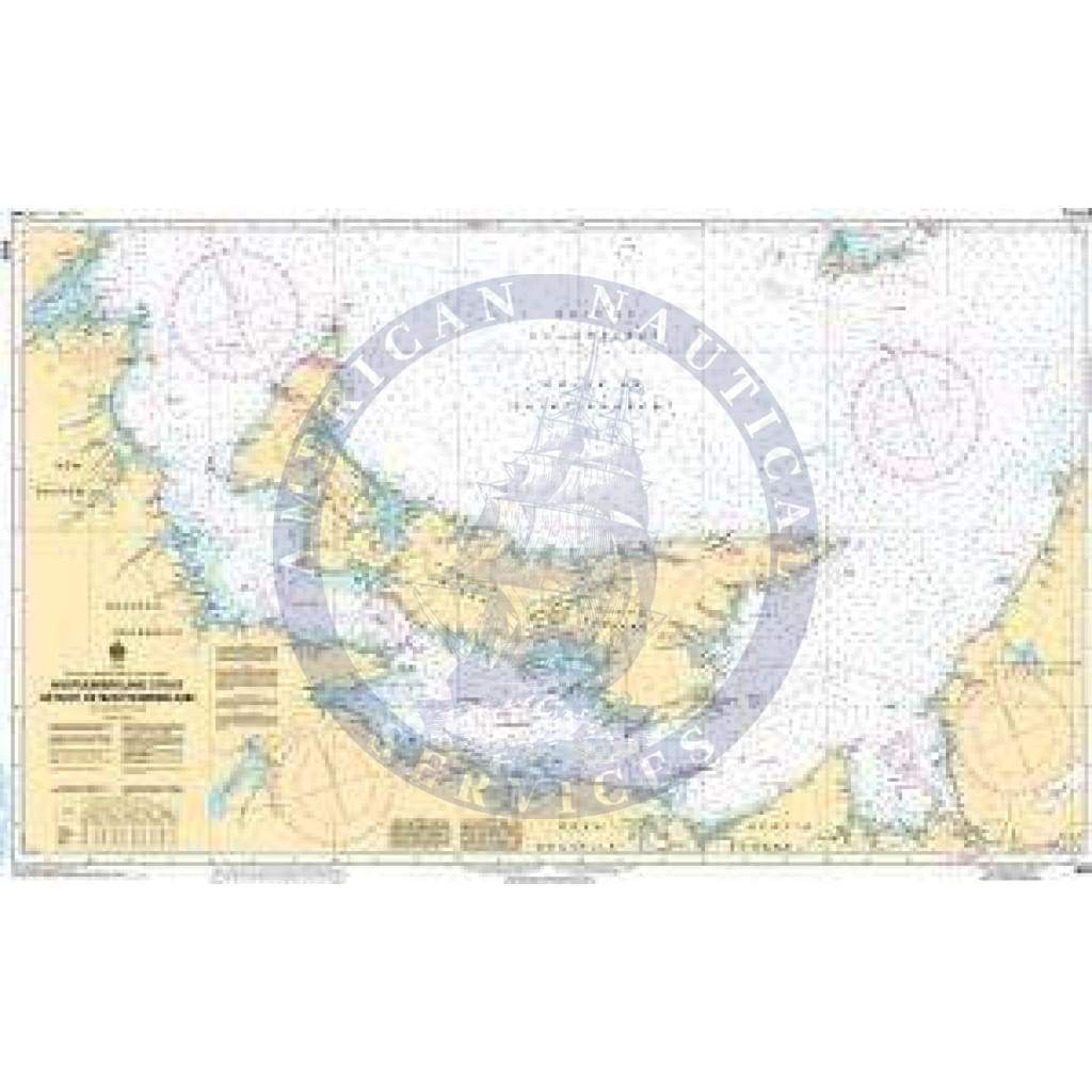 CHS Nautical Chart 4023: Northumberland Strait / Détroit de Northumberland