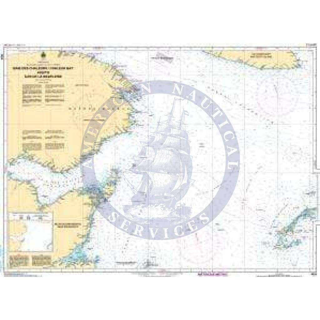 CHS Nautical Chart 4024: Baie des Chaleurs/Chaleur Bay aux/to Îles de la Madeleine
