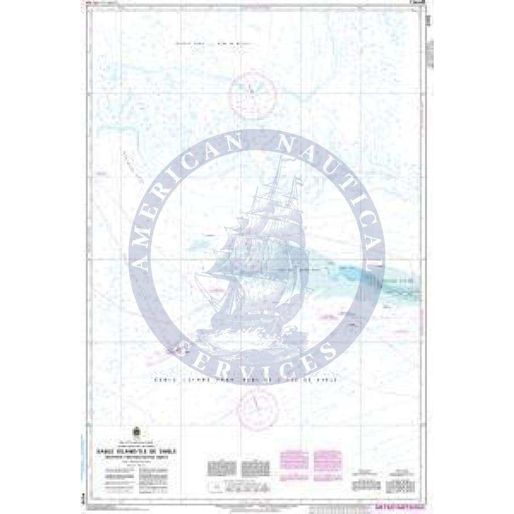 CHS Nautical Chart 4099: Sable Island/Île de Sable, Western Portion/Partie Ouest