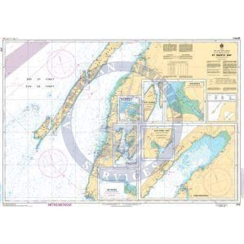 CHS Nautical Chart 4118: St. Marys Bay