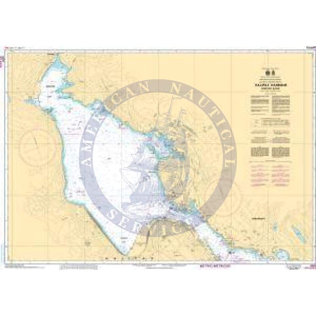 CHS Nautical Chart 4201: Halifax Harbour - Bedford Basin