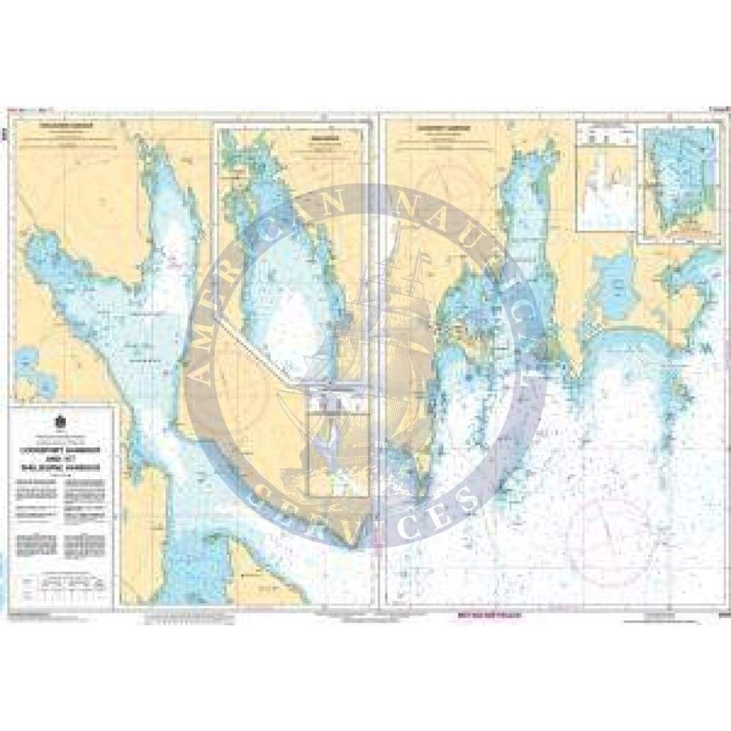 CHS Nautical Chart 4209: Lockeport Harbour and/et Shelburne Harbour