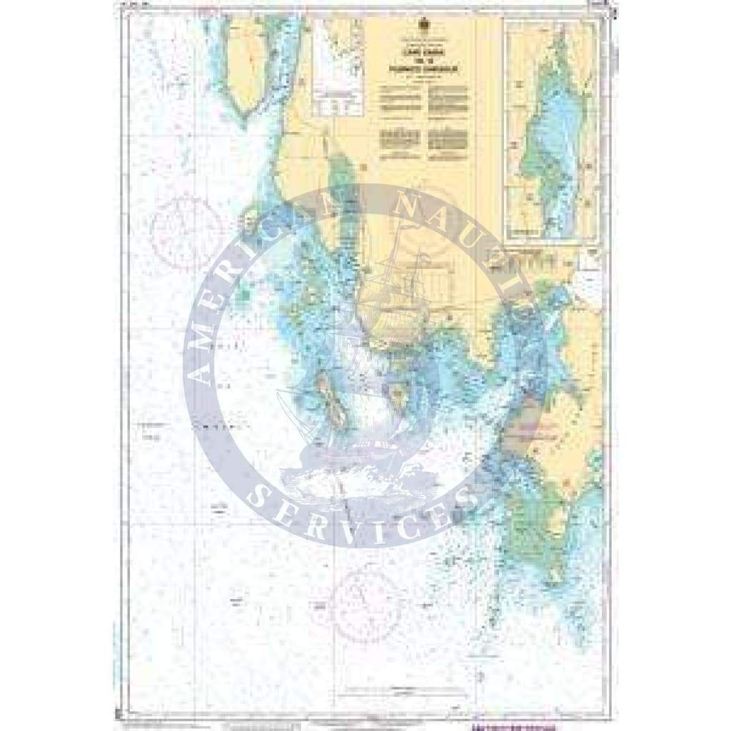 CHS Nautical Chart 4210: Cape Sable to/à Pubnico Harbour