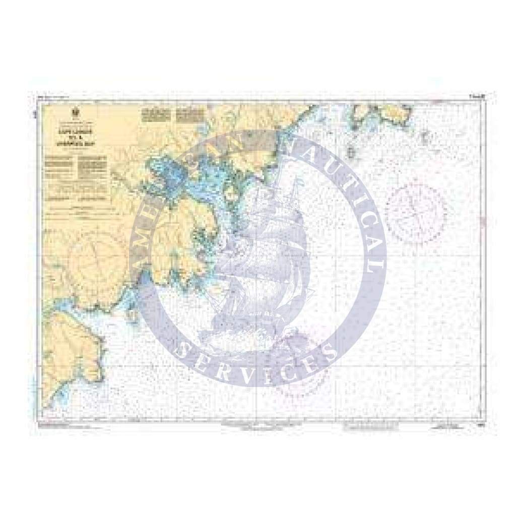 CHS Nautical Chart 4211: Cape Lahave to/à Liverpool Bay