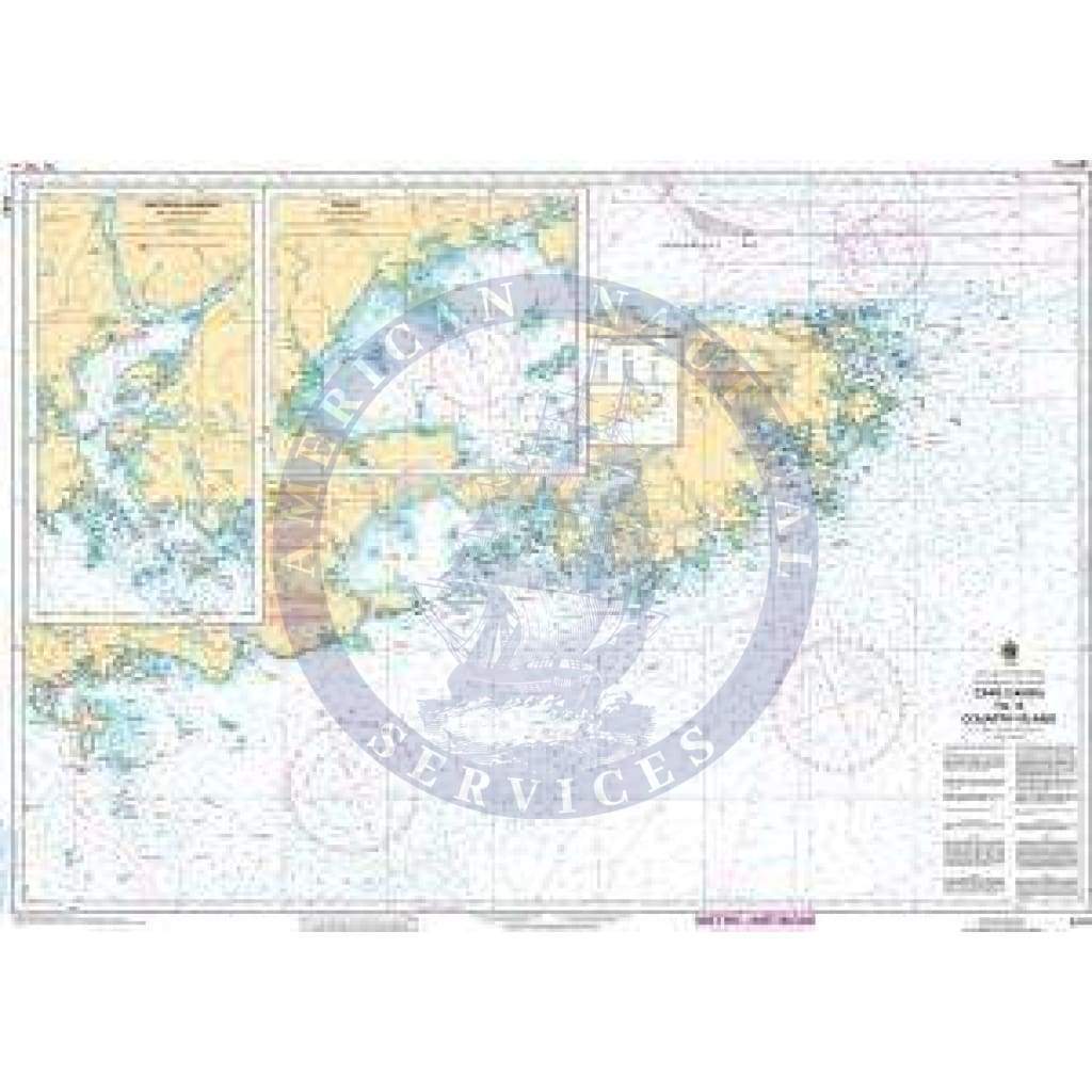 CHS Nautical Chart 4233: Cape Canso to/à Country Island