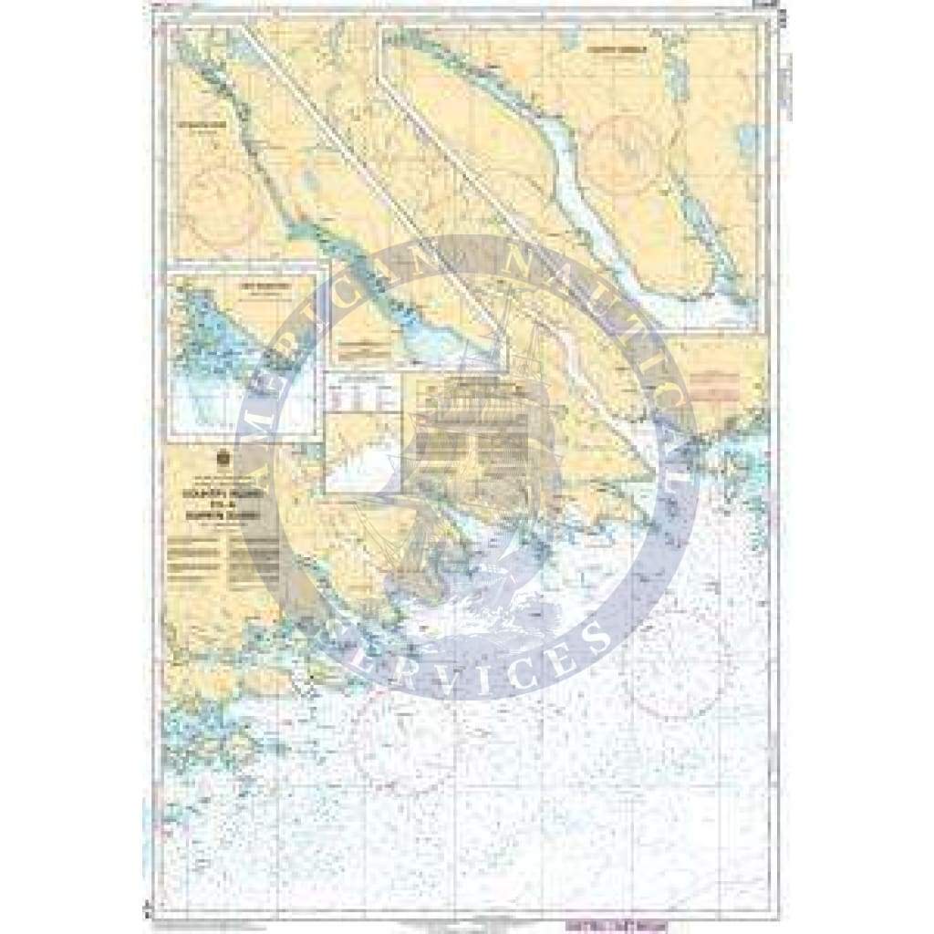 CHS Nautical Chart 4234: Country Island to/à Barren Island
