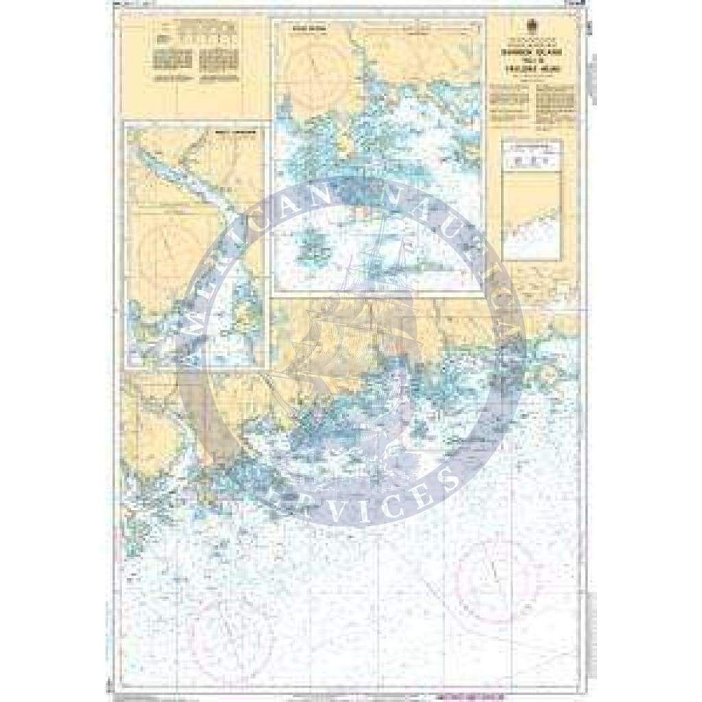CHS Nautical Chart 4235: Barren Island to/à Taylors Head
