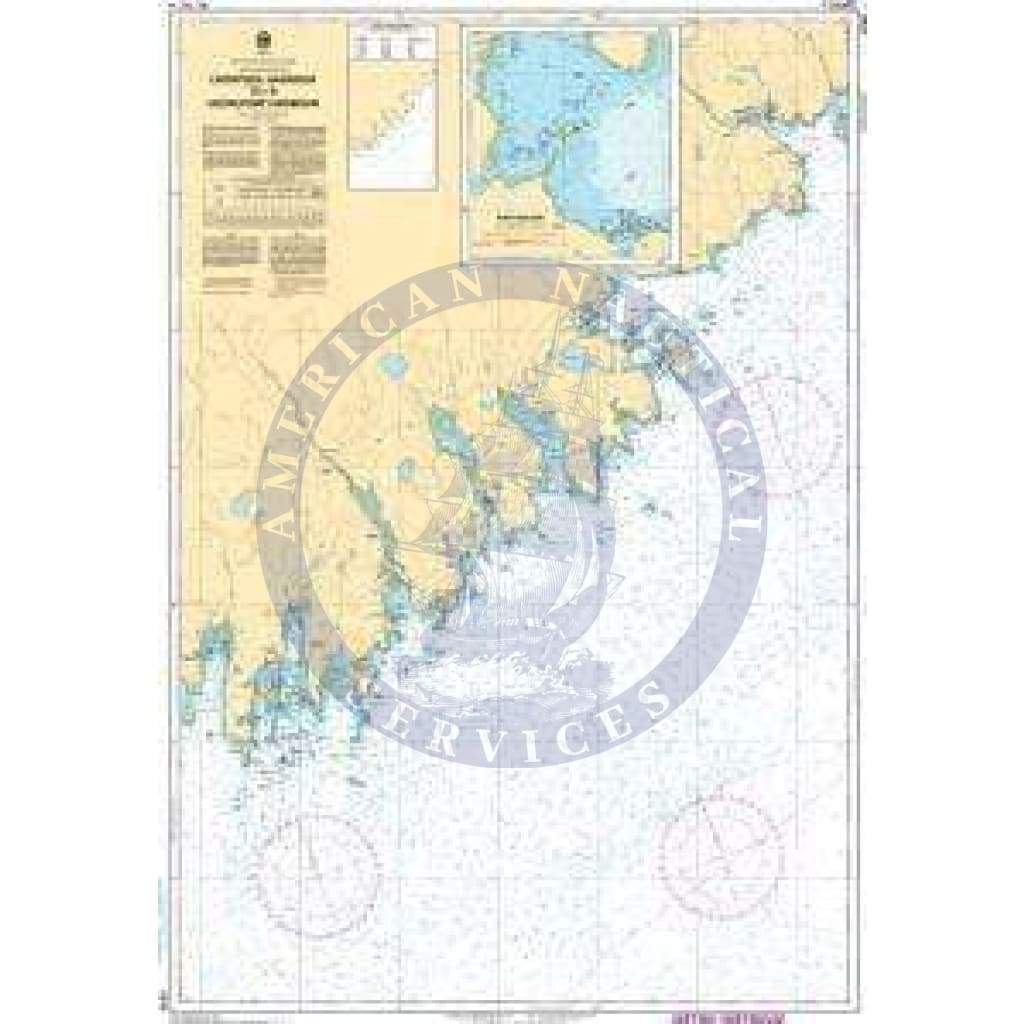 CHS Nautical Chart 4240: Liverpool Harbour to/à Lockeport Harbour
