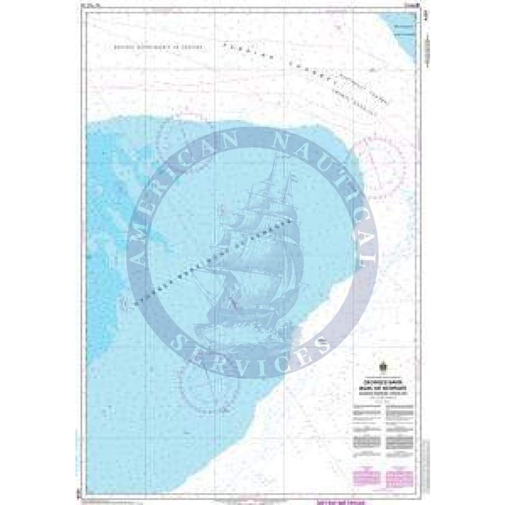 CHS Nautical Chart 4255: Georges Bank/Banc de Georges - Eastern Portion/Partie Est