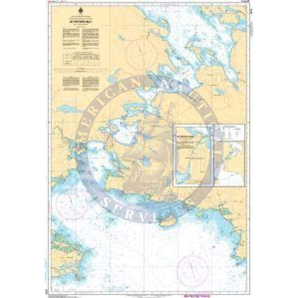 CHS Nautical Chart 4275: St. Peters Bay