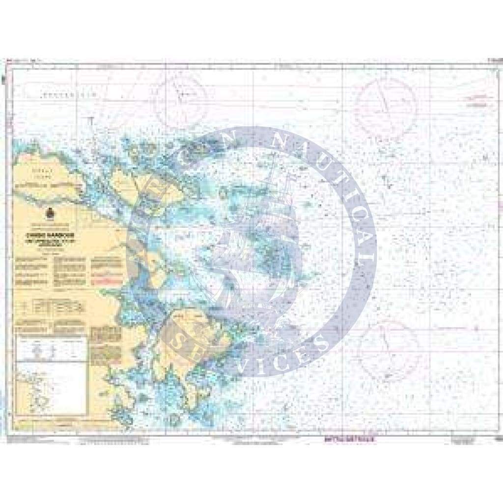 CHS Nautical Chart 4281: Canso Harbour and Approaches/et les Approches