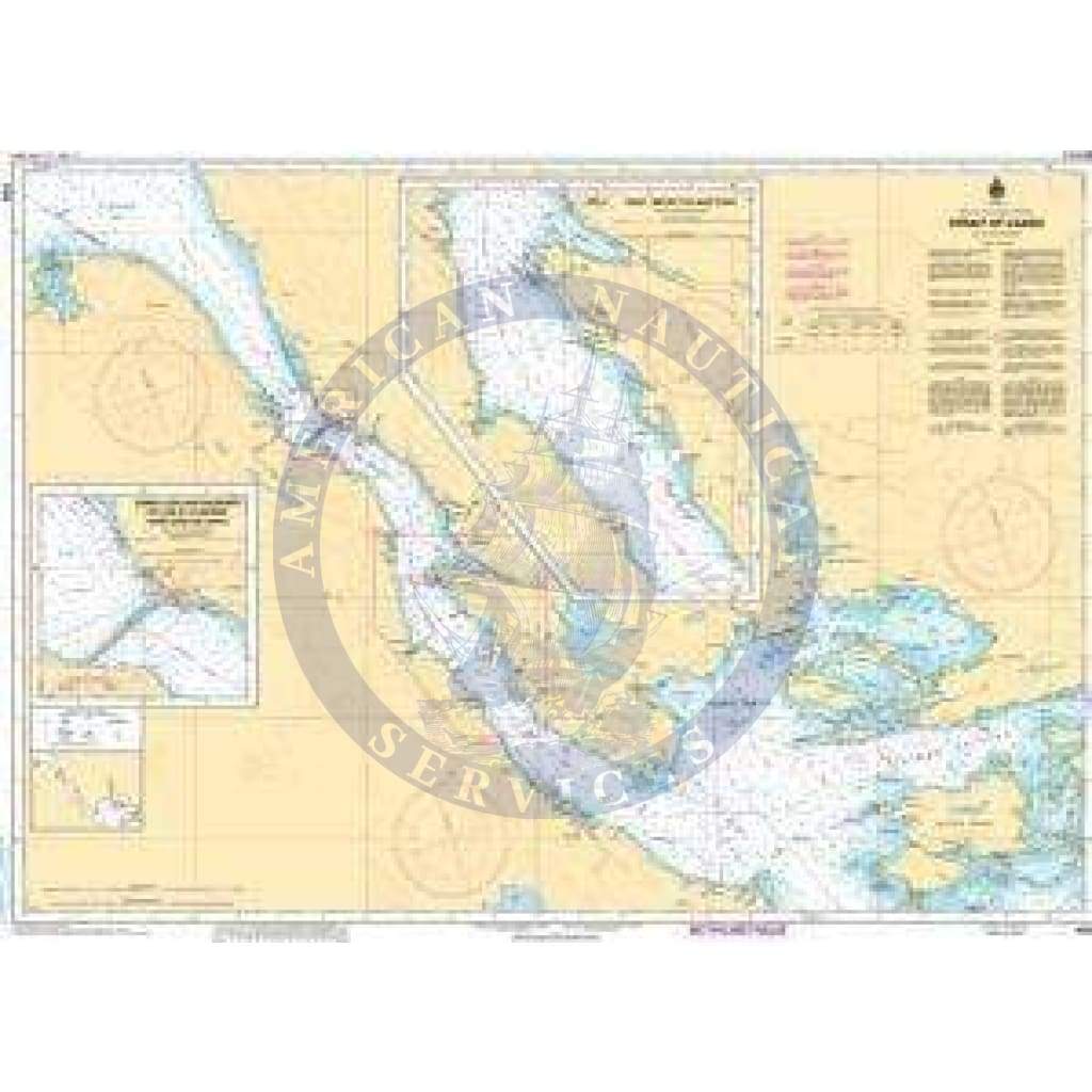 CHS Nautical Chart 4302: Strait of Canso