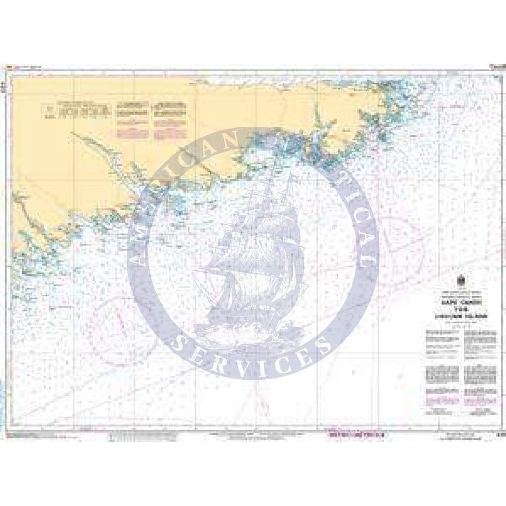 CHS Nautical Chart 4321: Cape Canso to/à Liscomb Island