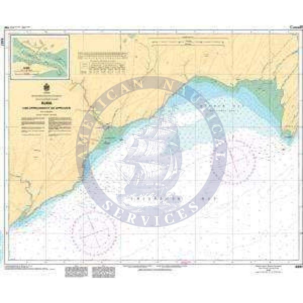 CHS Nautical Chart 4337: Alma (and Approaches/et les Approaches)