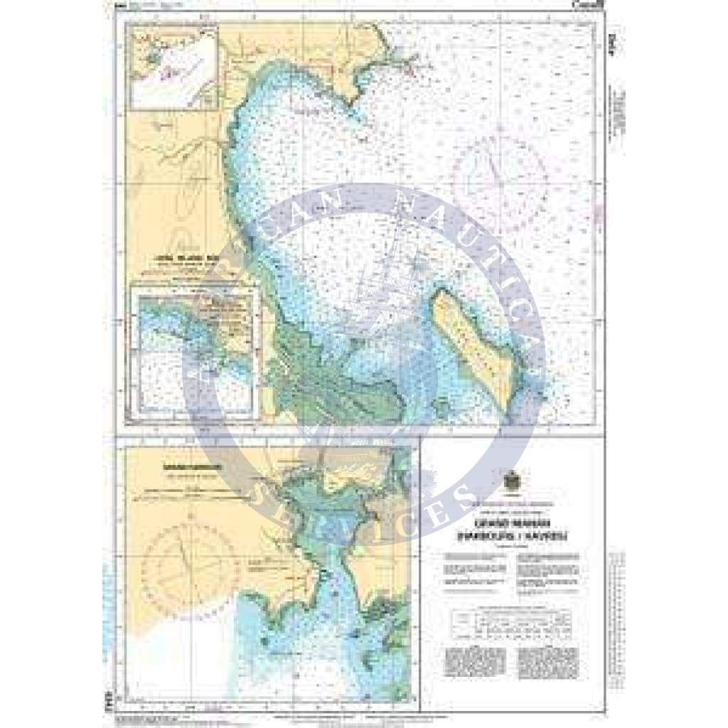 CHS Nautical Chart 4342: Grand Manan (Harbours / Havres)