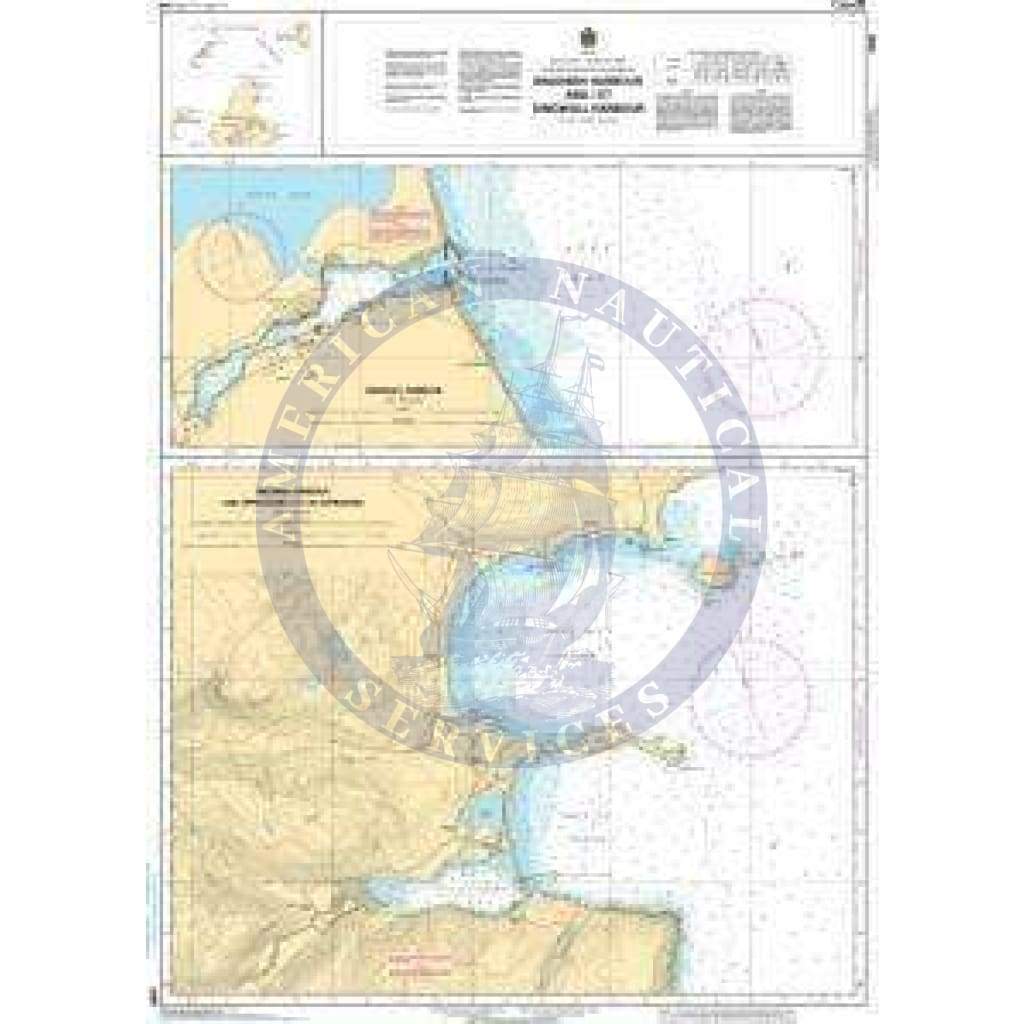 CHS Nautical Chart 4365: Ingonish Harbour and/et Dingwall Harbour