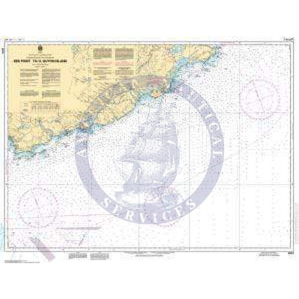 CHS Nautical Chart 4374: Red Point to/à Guyon Island
