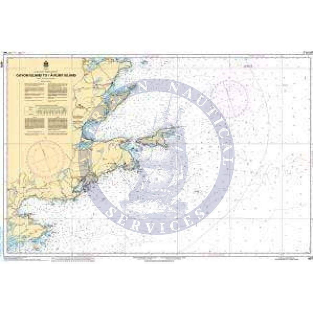 CHS Nautical Chart 4375: Guyon Island to/à Flint Island
