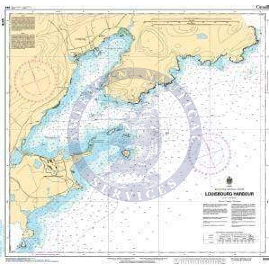 CHS Nautical Chart 4376: Louisbourg Harbour