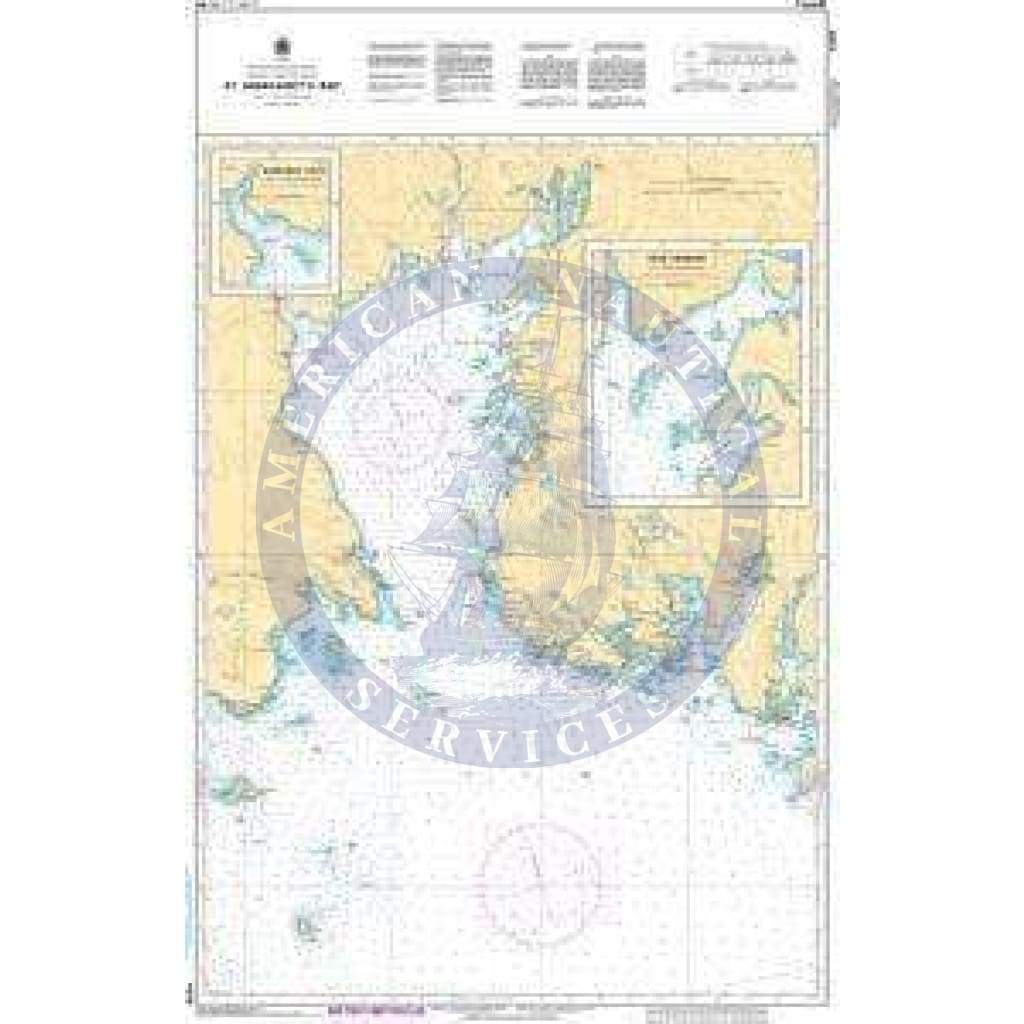 CHS Nautical Chart 4386: St. Margarets Bay