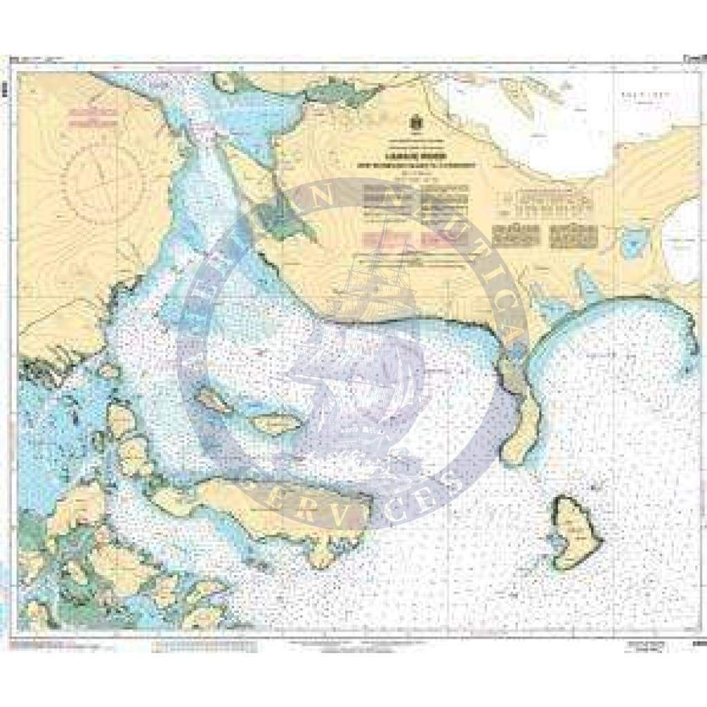 CHS Nautical Chart 4394: LaHave River - West Ironbound Island to/à Riverport