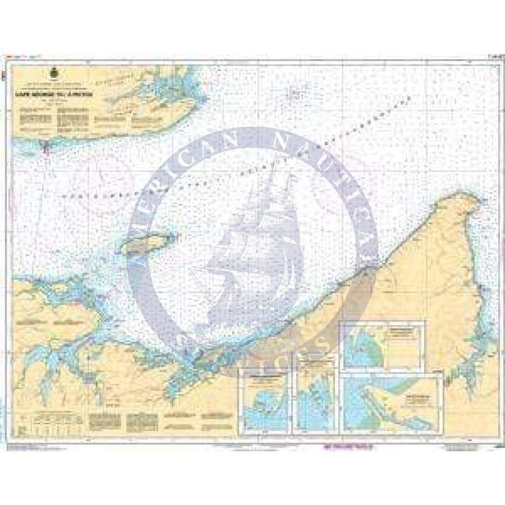 CHS Nautical Chart 4404: Cape George to/à Pictou
