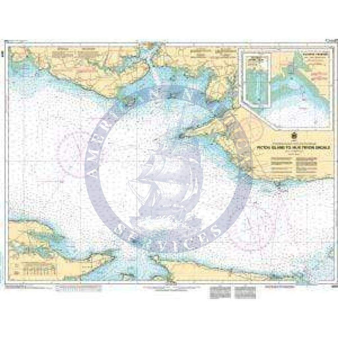 CHS Nautical Chart 4405: Pictou Island to/aux Tryon Shoals