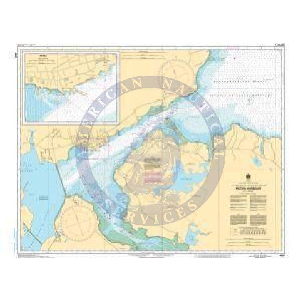 CHS Nautical Chart 4437: Pictou Harbour