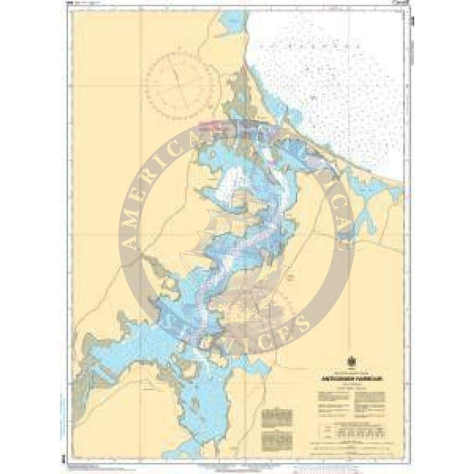 CHS Nautical Chart 4446: Antigonish Harbour
