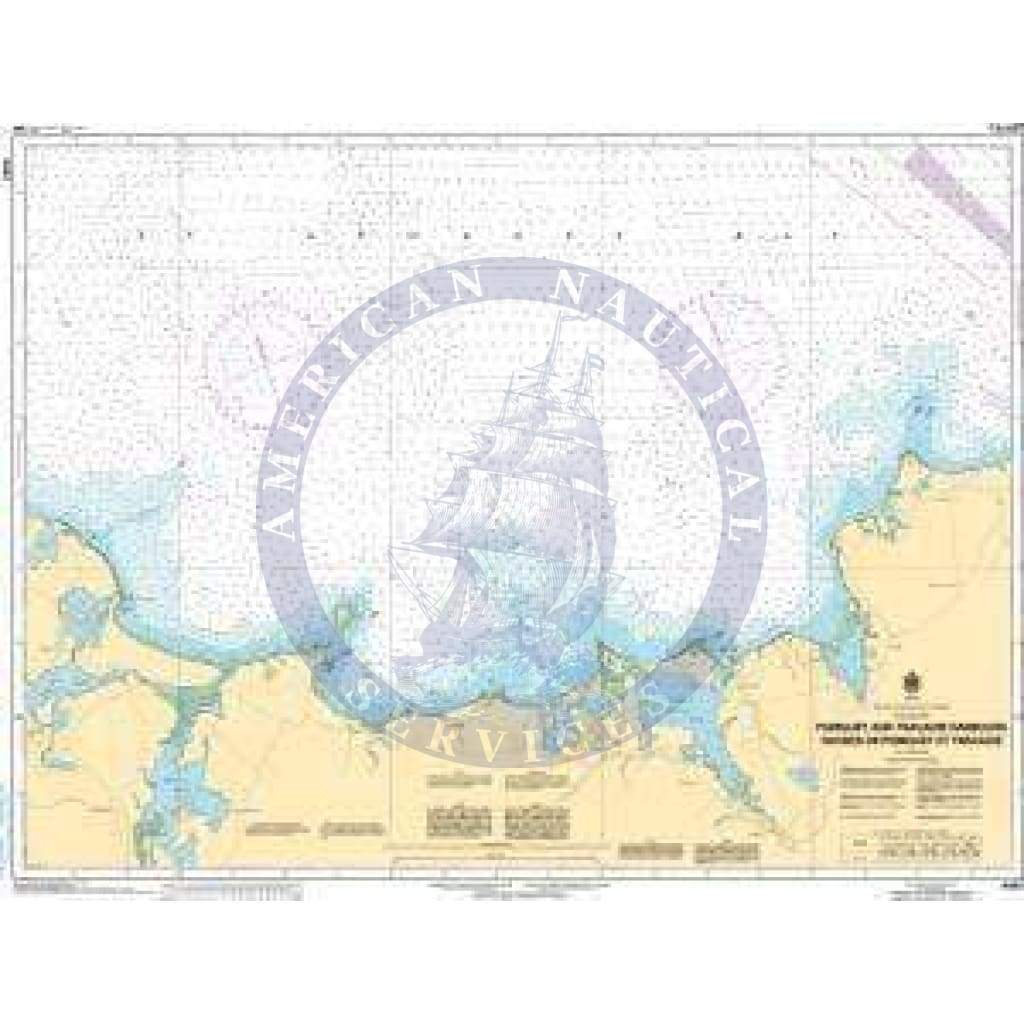 CHS Nautical Chart 4447: Pomquet and Tracadie Harbours