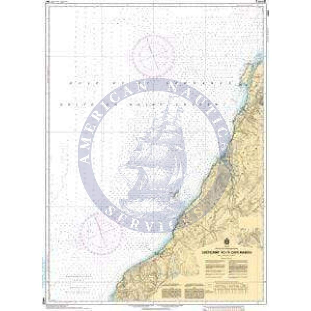 CHS Nautical Chart 4463: Chéticamp to/à Cape Mabou