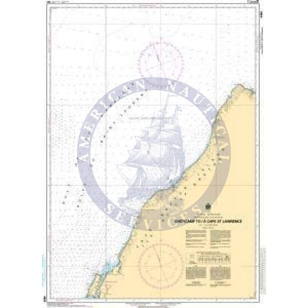 CHS Nautical Chart 4464: Chéticamp to/à Cape St. Lawrence