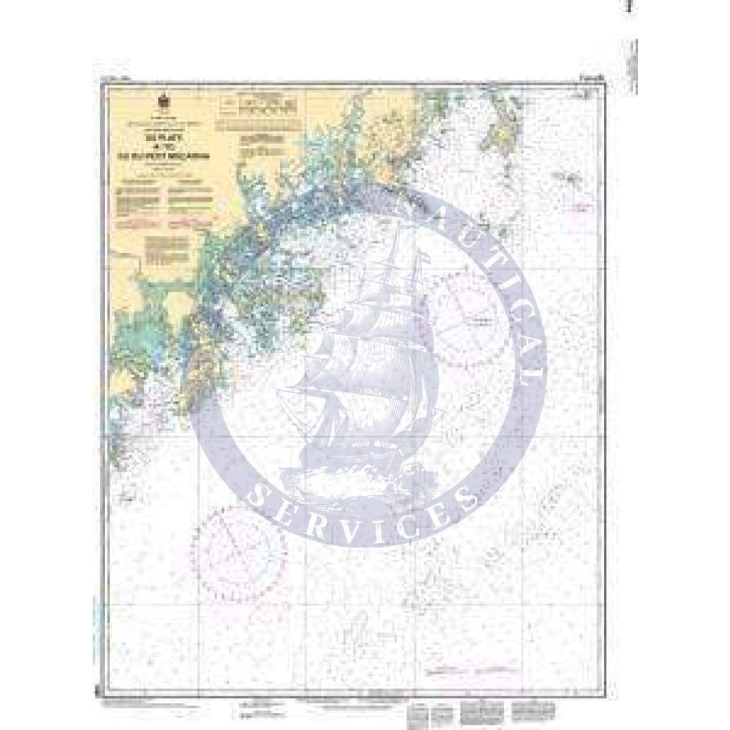 CHS Nautical Chart 4469: Île Plate à/to Île du Petit Mécatina