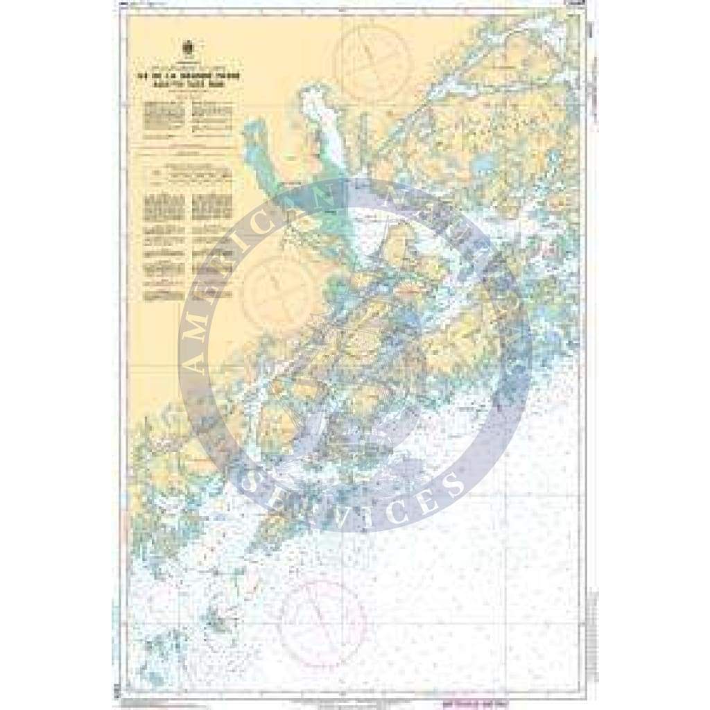 CHS Nautical Chart 4473: Île de la Grande Passe aux/to Îles Bun