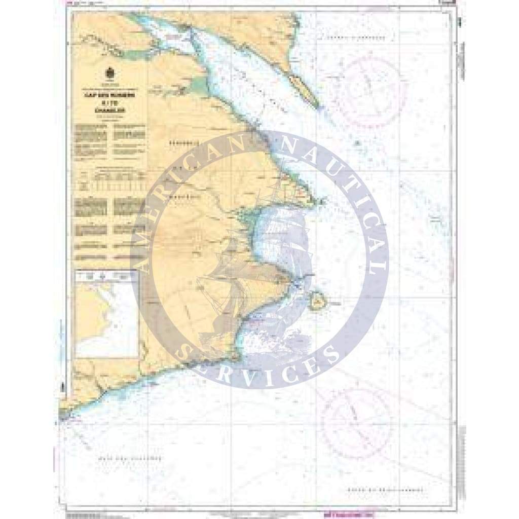 CHS Nautical Chart 4485: Cap des Rosiers à/to Chandler