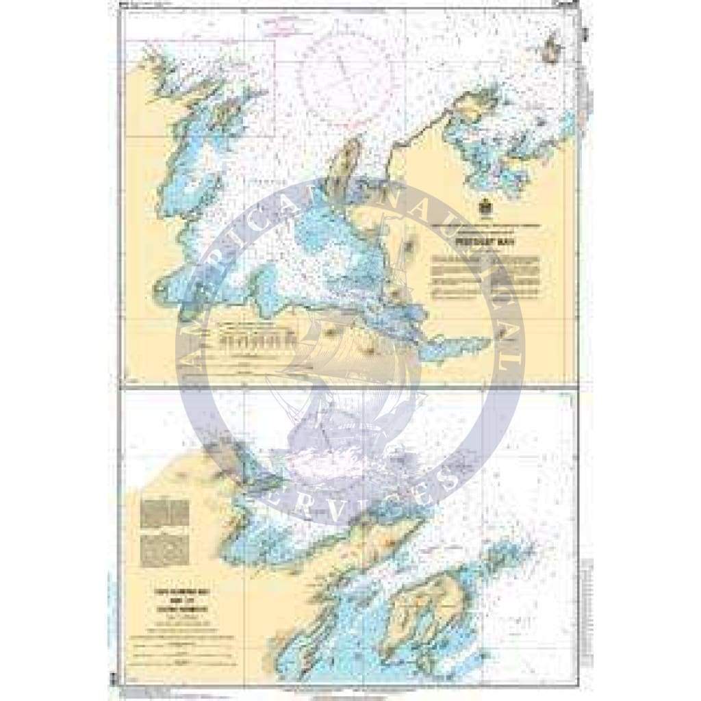 CHS Nautical Chart 4509: Pistolet Bay
