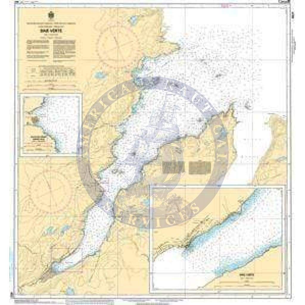 CHS Nautical Chart 4521: Baie Verte