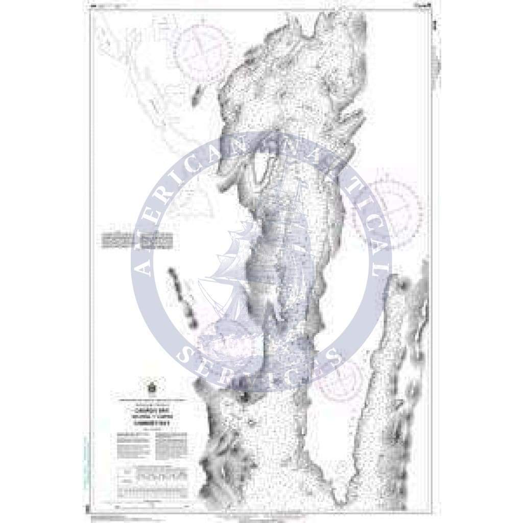 CHS Nautical Chart 4538: Canada Bay including / y compris Chimney Bay