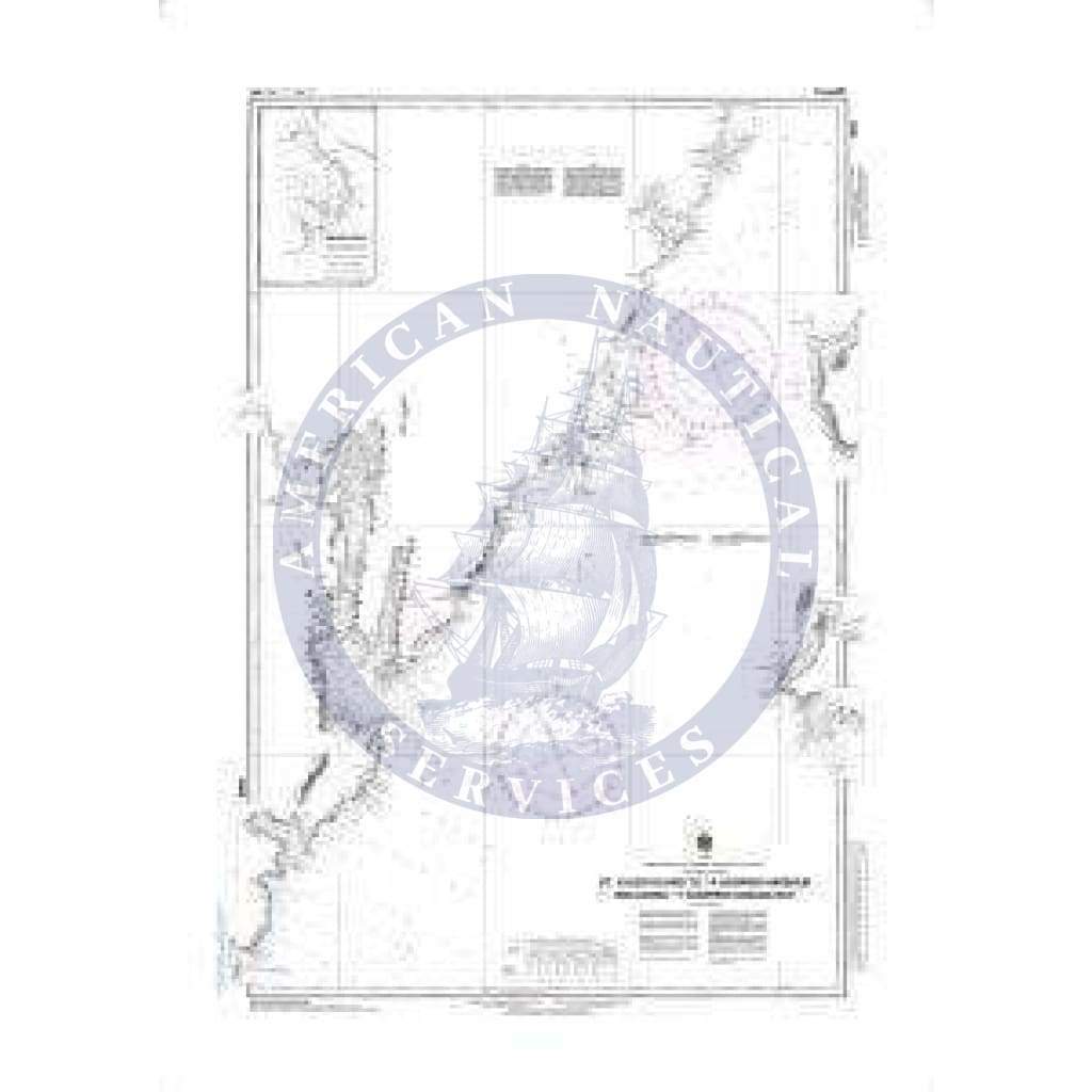 CHS Nautical Chart 4583: St. Julien Island to/à Hooping Harbour including/y compris Canada Bay